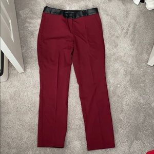 Red Dress Pants